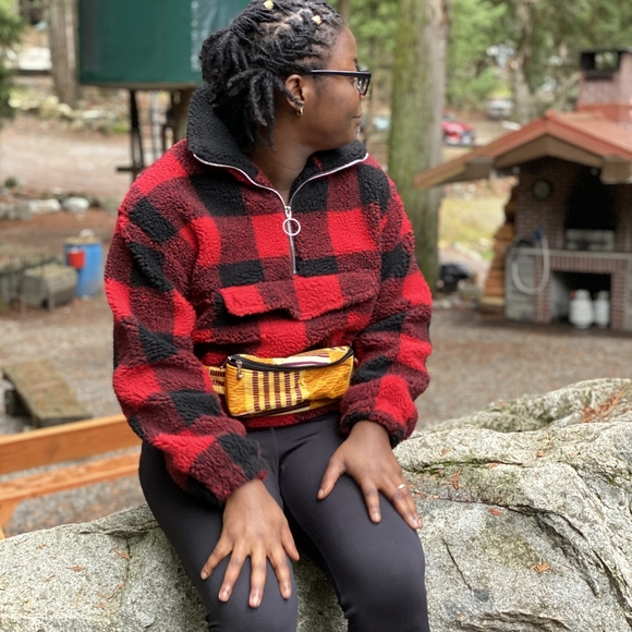 Ankara waistbag - Picture 3 of 3